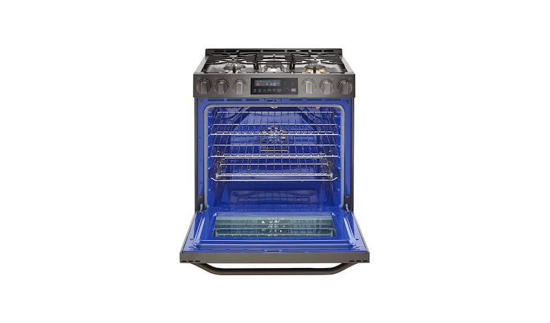 LG STUDIO 6.3 Gas Single Oven Slide-In-range with ProBakeConvection™, LSSG3019BD