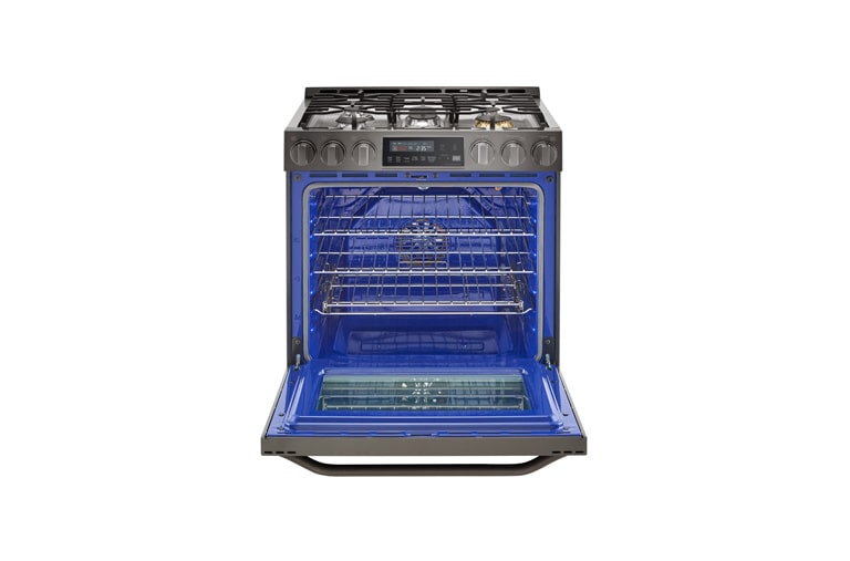 LG STUDIO 6.3 Gas Single Oven Slide-In-range with ProBakeConvection™, LSSG3019BD