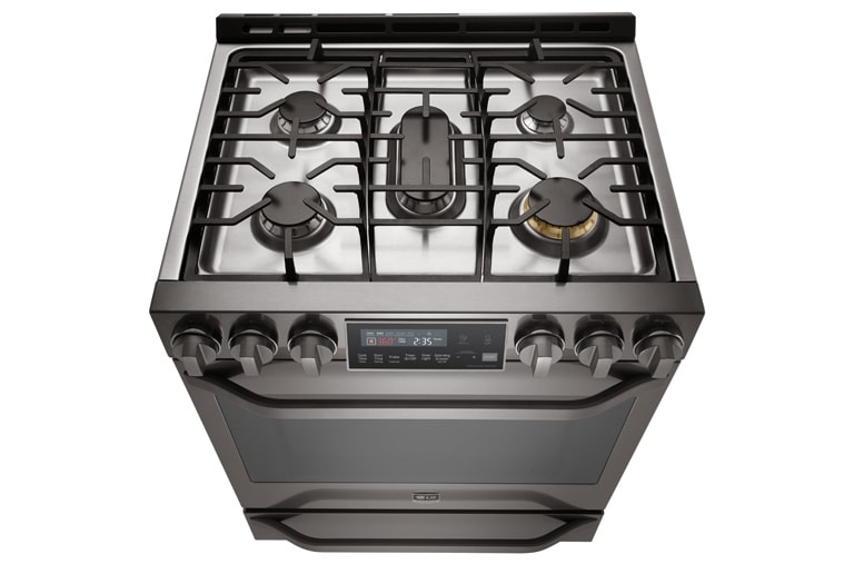 LG STUDIO 6.3 Gas Single Oven Slide-In-range with ProBakeConvection™, LSSG3019BD