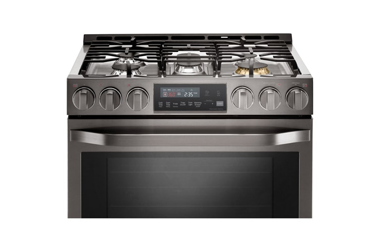 LG STUDIO 6.3 Gas Single Oven Slide-In-range with ProBakeConvection™, LSSG3019BD