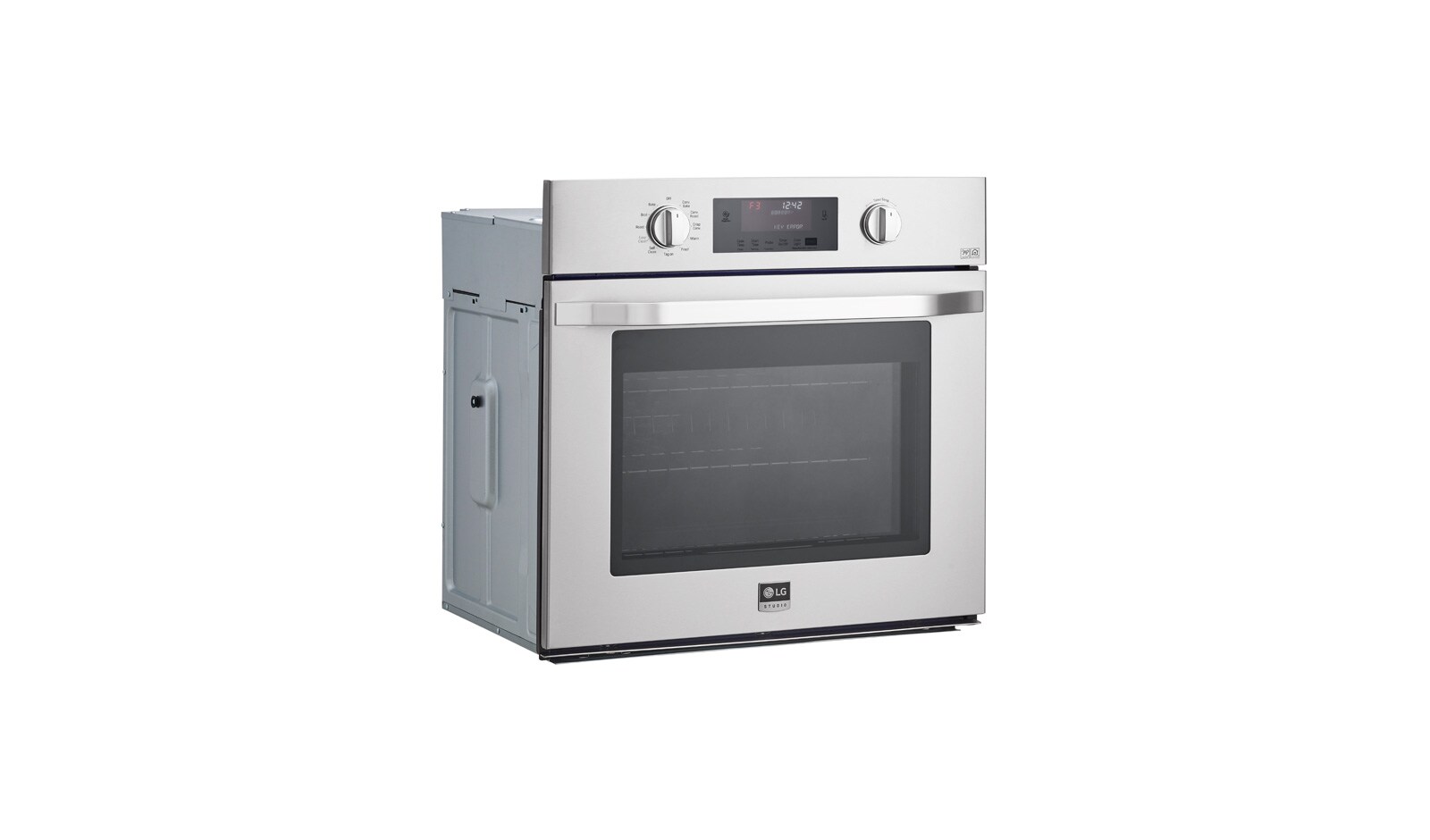 LG STUDIO - Large Capacity (4.7 cu. ft) Built-In Wall Oven with EasyClean® and True Convection, LSWS306ST