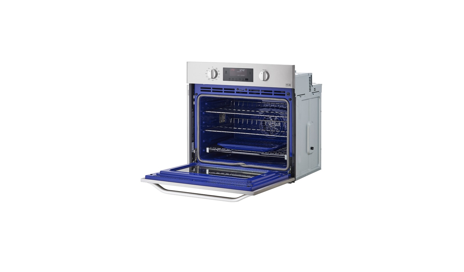 LG STUDIO - Large Capacity (4.7 cu. ft) Built-In Wall Oven with EasyClean® and True Convection, LSWS306ST