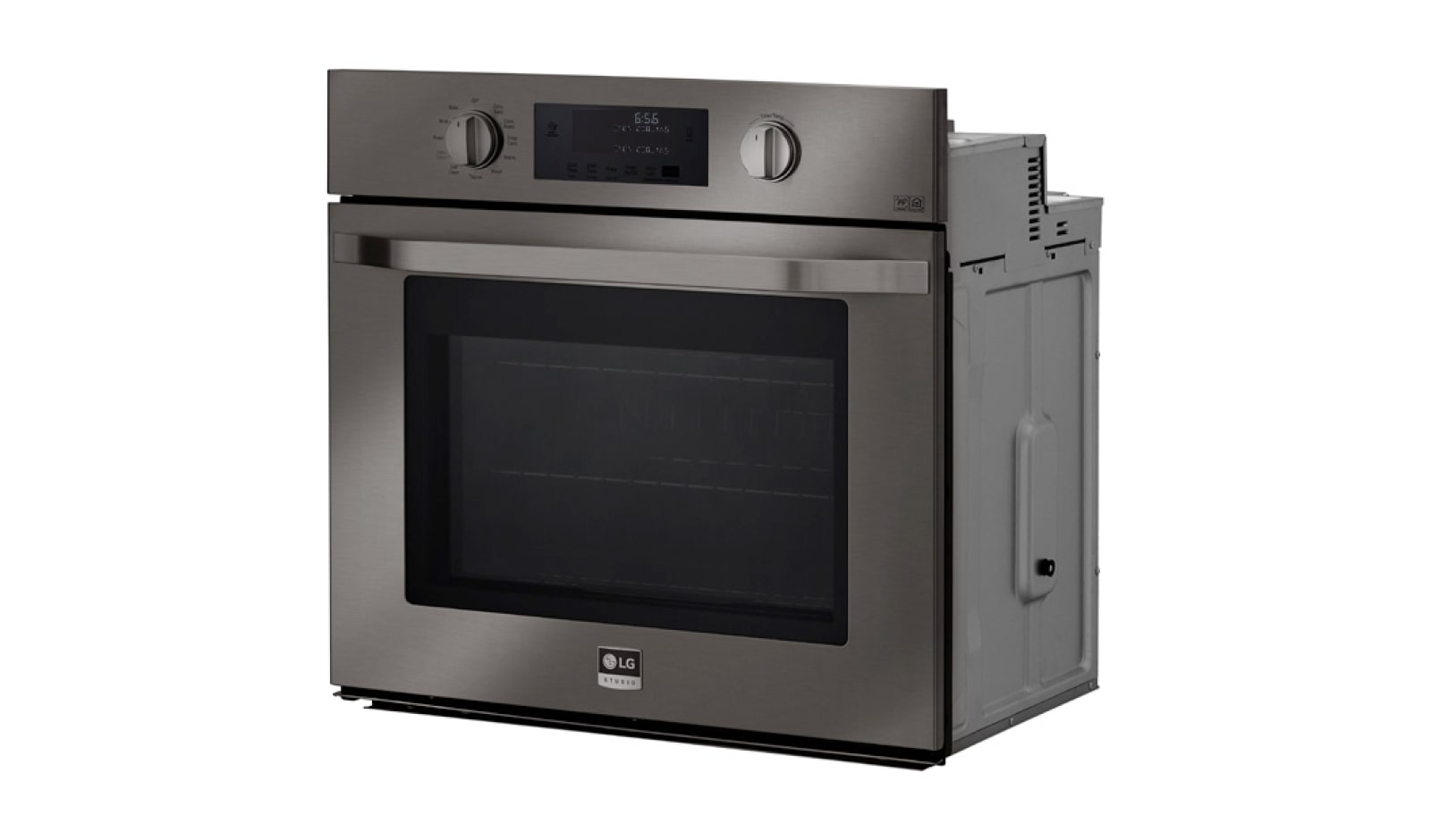 LG STUDIO - 4.7 cu. ft. Single Built-In Wall Oven, LSWS309BD