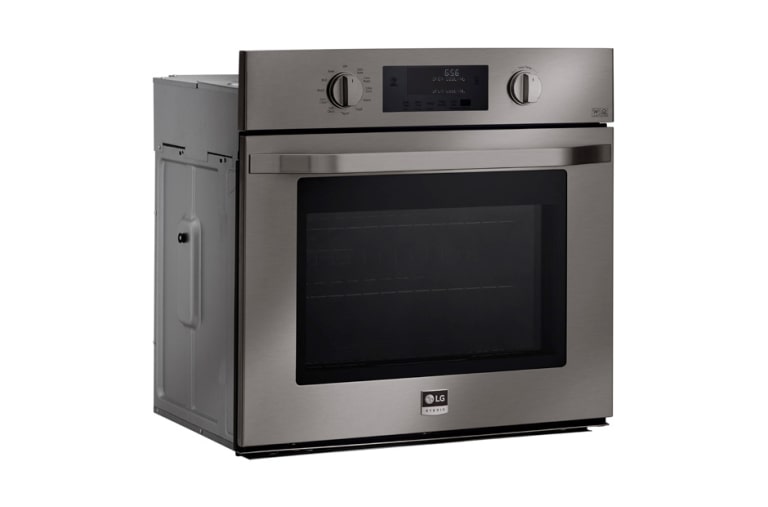 LG STUDIO - 4.7 cu. ft. Single Built-In Wall Oven, LSWS309BD