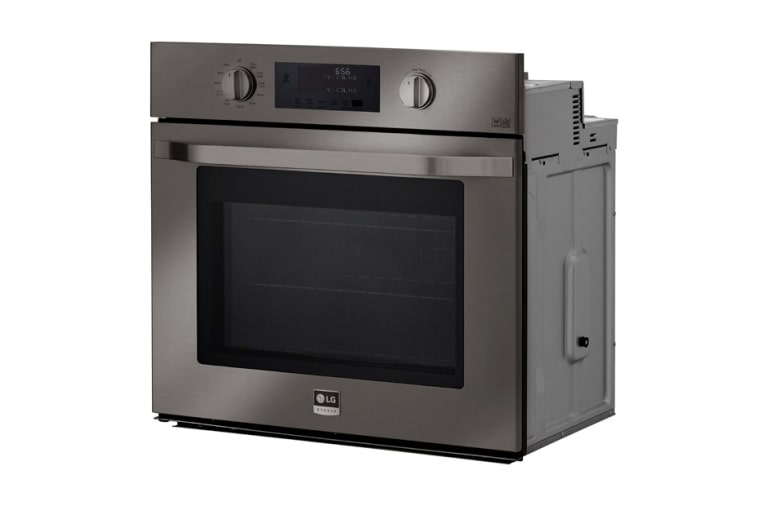 LG STUDIO - 4.7 cu. ft. Single Built-In Wall Oven, LSWS309BD