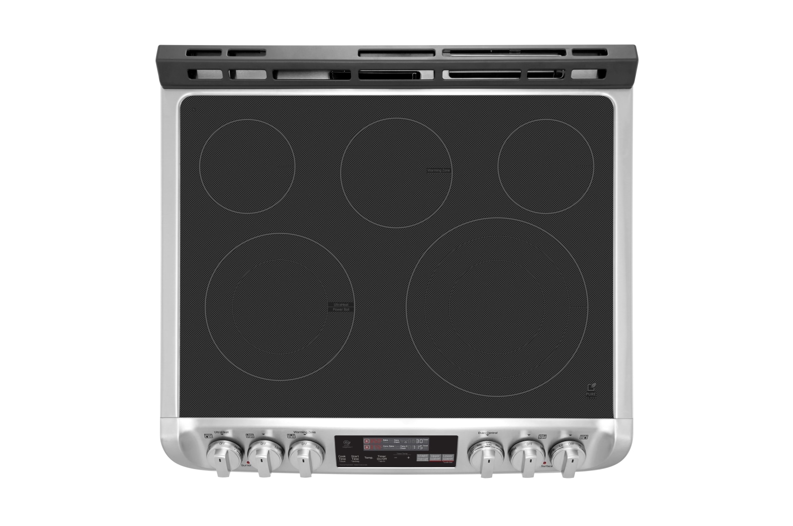 LG 7.3 cu. ft. Smart wi-fi Enabled Electric Double Oven Slide-In Range with ProBake Convection® and EasyClean®, LTE4815ST