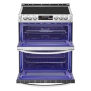 LG 7.3 cu. ft. Smart wi-fi Enabled Electric Double Oven Slide-In Range with ProBake Convection® and EasyClean®, LTE4815ST