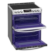 LG 7.3 cu. ft. Smart wi-fi Enabled Electric Double Oven Slide-In Range with ProBake Convection® and EasyClean®, LTE4815ST