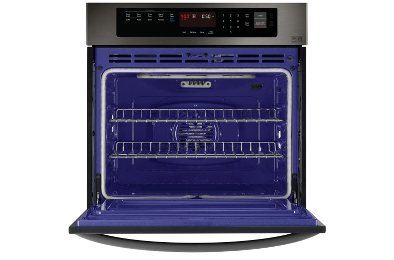 LG 4.7 cu.ft. Black Stainless Steel Series Single Wall Oven with EasyClean®, LWS3063BD