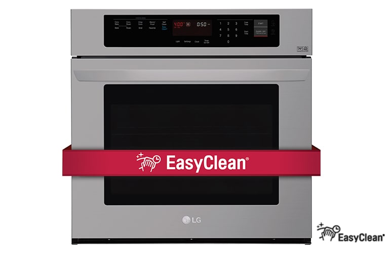 Front view of 4.7 cu.ft. Single Wall Oven with EasyClean® LWS3063ST