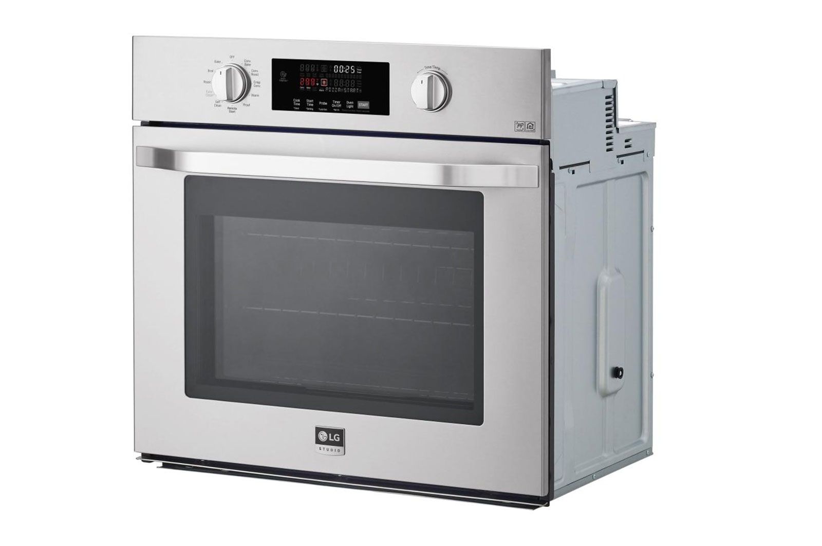 LG STUDIO - Large Capacity (4.7 cu. ft) Built-In Wall Oven with EasyClean® and True Convection, LSWS307ST