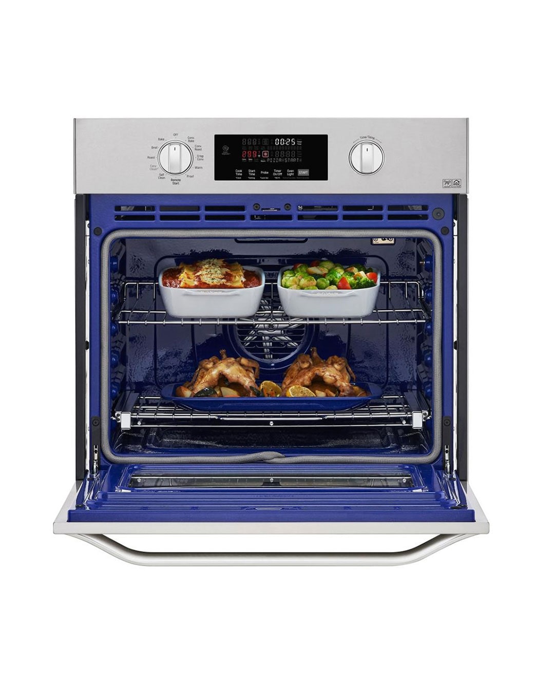 LG STUDIO Large Capacity (4.7 cu. ft) BuiltIn Wall Oven with