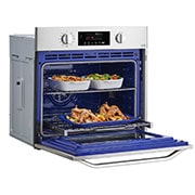 LG STUDIO - Large Capacity (4.7 cu. ft) Built-In Wall Oven with EasyClean® and True Convection, LSWS307ST