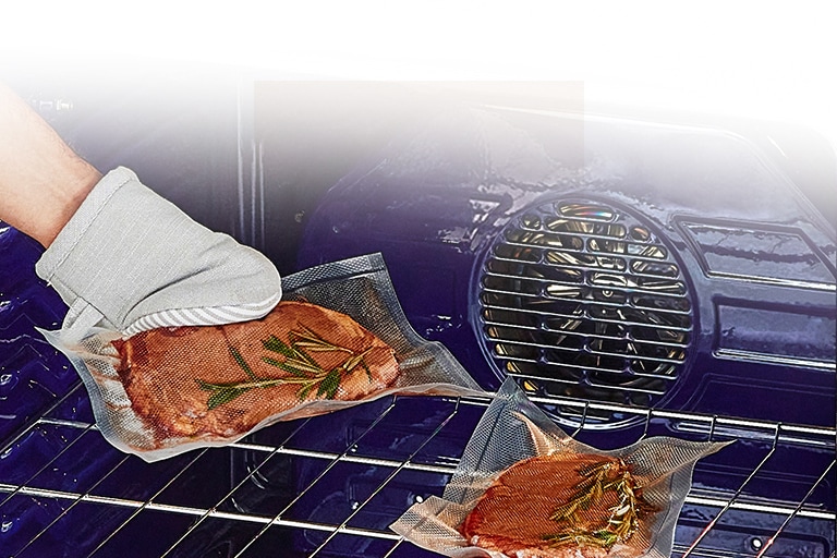 Steam sous vide for perfectly cooked, restaurant-quality meals