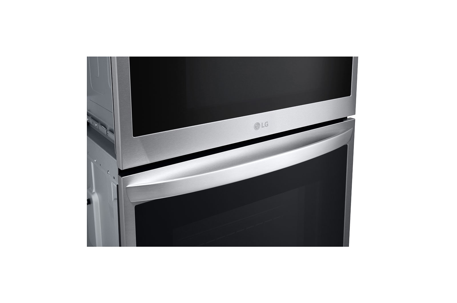 LG 1.7/4.7 cu. ft. Smart Combination Wall Oven with InstaView®, True Convection, Air Fry, and Steam Sous Vide, WCEP6427F