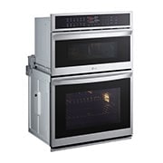 LG 1.7/4.7 cu. ft. Smart Combination Wall Oven with InstaView®, True Convection, Air Fry, and Steam Sous Vide, WCEP6427F