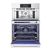 LG STUDIO 1.7/4.7 cu. ft. Combination Double Wall Oven with Air Fry, WCES6428F
