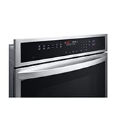 LG 4.7 cu. ft. Smart Wall Oven with InstaView®, True Convection, Air Fry, and Steam Sous Vide, WSEP4727F