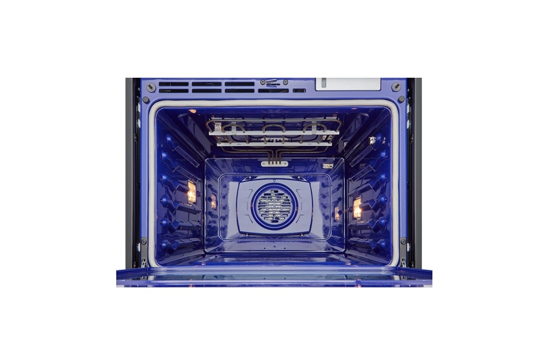 LG  4.7 cu ft. Single Wall Oven | True Convection, Steam Sous-Vide, Air Fry, InstaView®, SelfClean, EasyClean® & Smart, Stainless, WSEP4727F