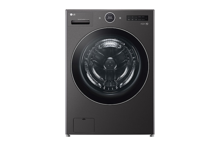 Front view of 5.7 cu.ft All-in-One WashComboTMwith Heat Pump (WM6998HBA)