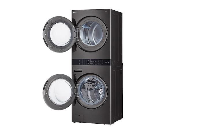 LG WashTower® with Centre Control™ 5.2 cu. ft. Washer and 7.4 cu. ft. Electric Dryer, WKEX200HBA