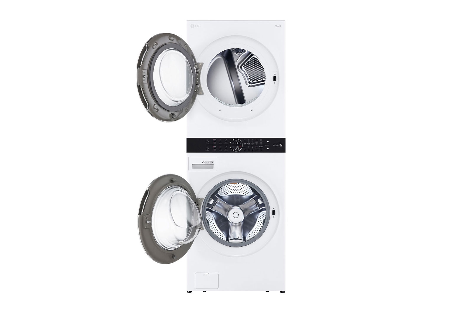 LG Single Unit Front Load LG WashTower™ with Centre Control™ 5.2 cu. ft. Washer and 7.4 cu. ft. Electric Dryer, WKEX200HWA