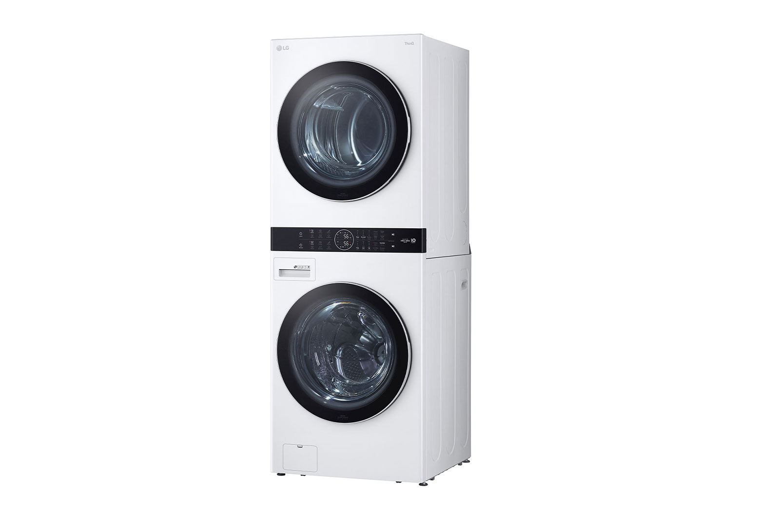 LG Single Unit Front Load LG WashTower™ with Centre Control™ 5.2 cu. ft. Washer and 7.4 cu. ft. Electric Dryer, WKEX200HWA