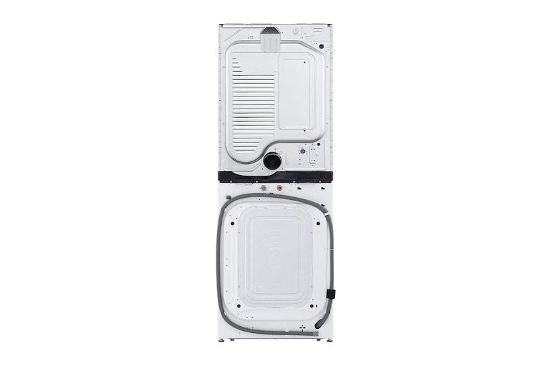 LG Front view of Single Unit Front Load LG WashTower™ with Centre Control™ 5.2 cu. ft. Washer and Electric Dryer, WKEX200HWA, WKEX200HWA