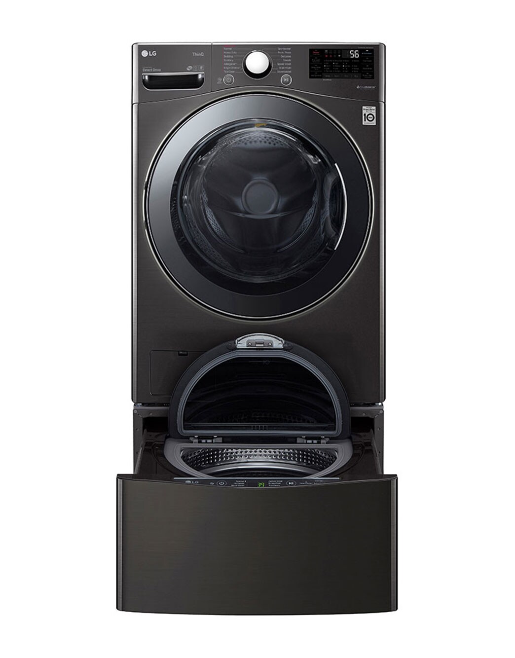 5.2 cu.ft. Smart WiFi Enabled AllInOne Washer/Dryer with TurboWash