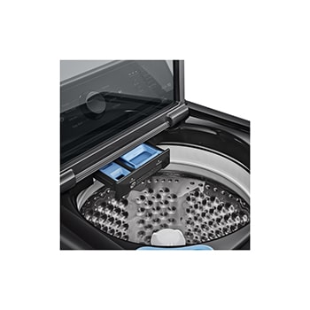Detergent and liquid tray view