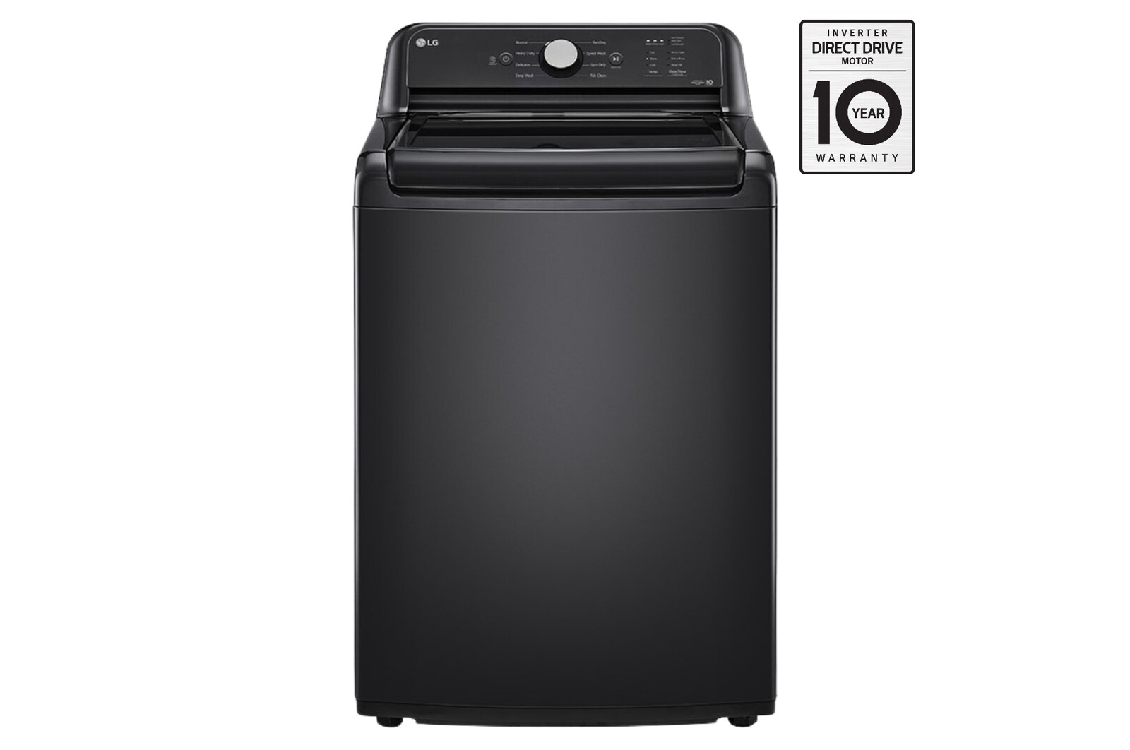 Front view of 4.8 cu.ft. Top Load Agitator Washer with 6Motion™, TrueBalance™ WT6105CX