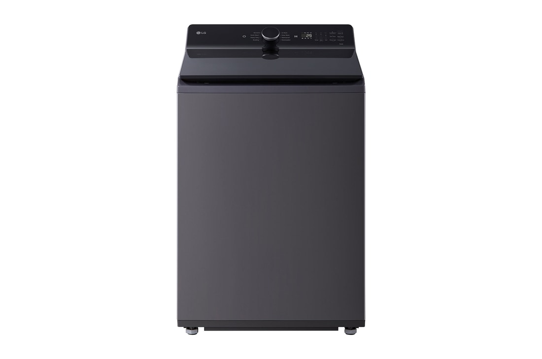 Front view of 6.3 cu.ft Mega Capacity Top loader with ezDispense™, WT8600CB