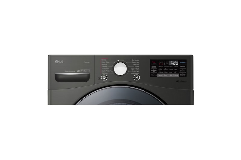 LG 6.3 Total Capacity LG TWINWash™ Bundle with LG Pedestal and Electric Dryer, WM3800HBA_WD100CB_DLEX3900B_WDP4B