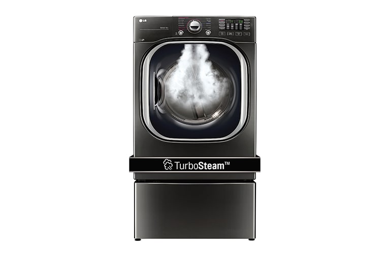 LG 6.3 Total Capacity LG TWINWash™ Bundle with LG Pedestal Washer and Electric Dryer, WM4370HKA_DLEX4370K_WD100CK_WDP4K