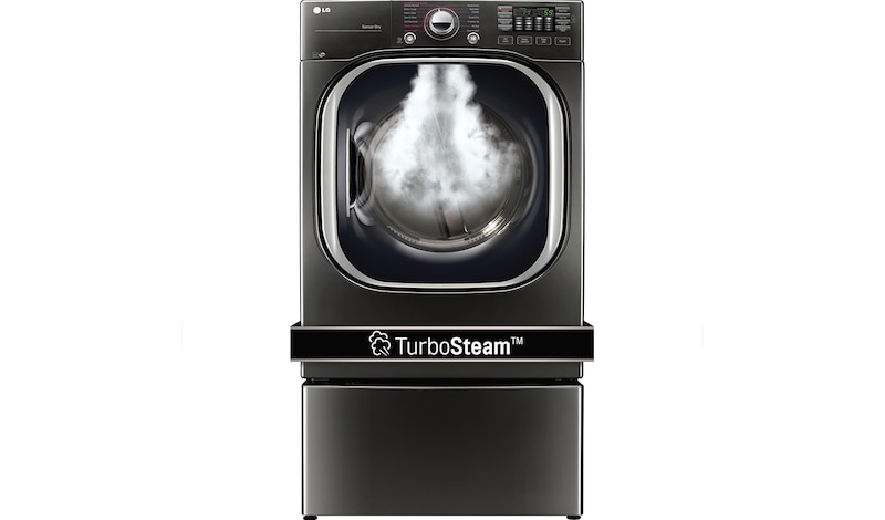 LG 6.3 Total Capacity LG TWINWash™ Bundle with LG Pedestal Washer and Electric Dryer, WM4370HKA_DLEX4370K_WD100CK_WDP4K