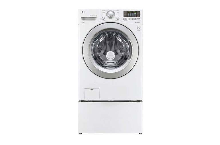 LG 6.3 Total Capacity LG TWINWash™ Bundle with LG SideKick™ and Electric Dryer, WM3270CW_WD100CW