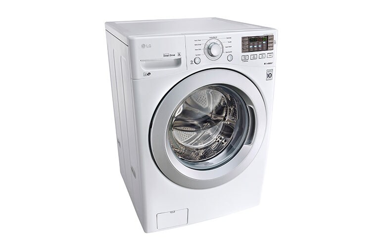 LG 6.3 Total Capacity LG TWINWash™ Bundle with LG SideKick™ and Electric Dryer, WM3270CW_WD100CW