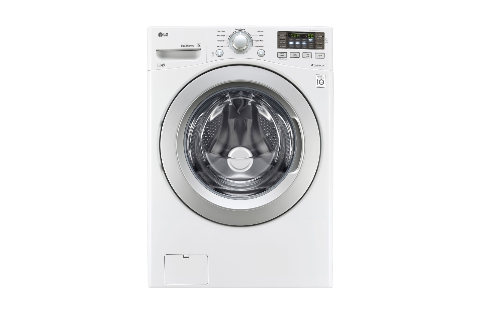 LG 6.3 Total Capacity LG TWINWash™ Bundle with LG SideKick™ and Electric Dryer, WM3270CW_WD100CW