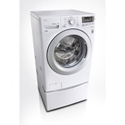 LG 6.3 Total Capacity LG TWINWash™ Bundle with LG SideKick™ and Electric Dryer, WM3270CW_WD100CW