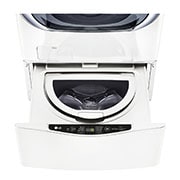 LG 6.3 Total Capacity LG TWINWash™ Bundle with LG Pedestal and Electric Dryer, WM3500CW_WD100CW