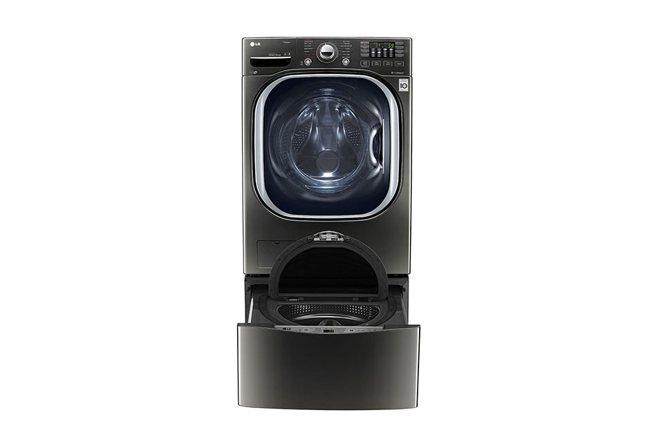 LG 6.3 Total Capacity LG TWINWash™ Bundle with LG Pedestal Washer, WM4370HKA_WD100CK