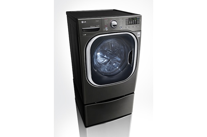 LG 6.3 Total Capacity LG TWINWash™ Bundle with LG Pedestal Washer, WM4370HKA_WD100CK