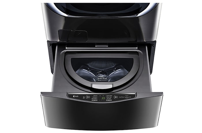 LG 6.3 Total Capacity LG TWINWash™ Bundle with LG Pedestal Washer, WM4370HKA_WD100CK