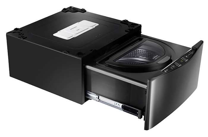 LG 6.3 Total Capacity LG TWINWash™ Bundle with LG Pedestal Washer, WM4370HKA_WD100CK