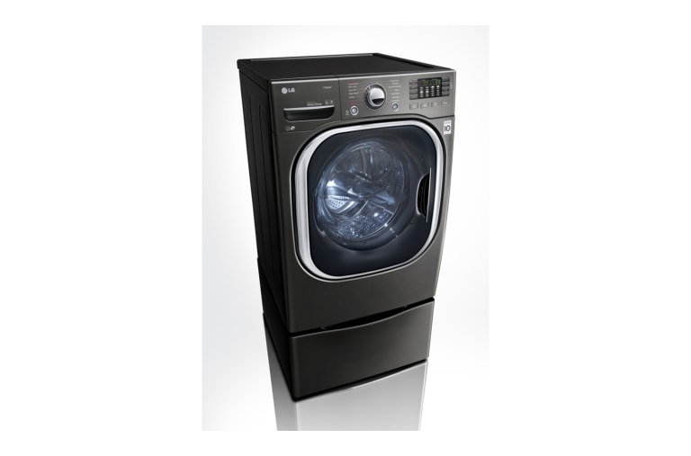 LG 6.3 Total Capacity LG TWINWash™ Bundle with LG Pedestal Washer, WM4370HKA_WD100CK
