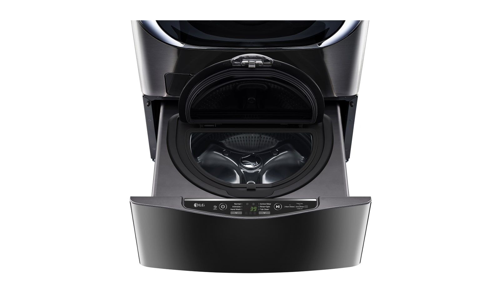 Front view of 1.1.cu.ft. TWINWash™ Pedestal Washer WD100CK