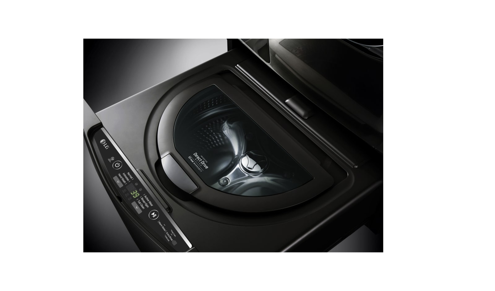 LG 1.1.cu.ft. TWINWash™ Pedestal Washer, WD100CK