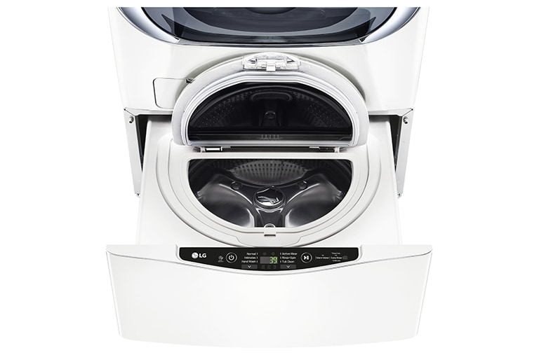 Front view of 1.1.cu.ft. SideKick™ Pedestal Washer WD100CW