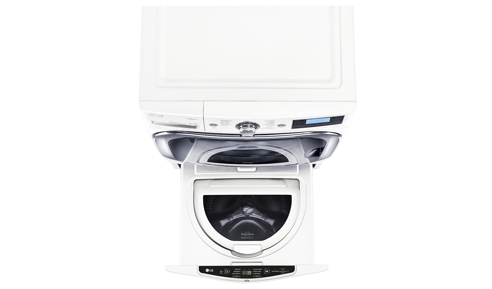 LG 1.1.cu.ft. SideKick™ Pedestal Washer, WD100CW