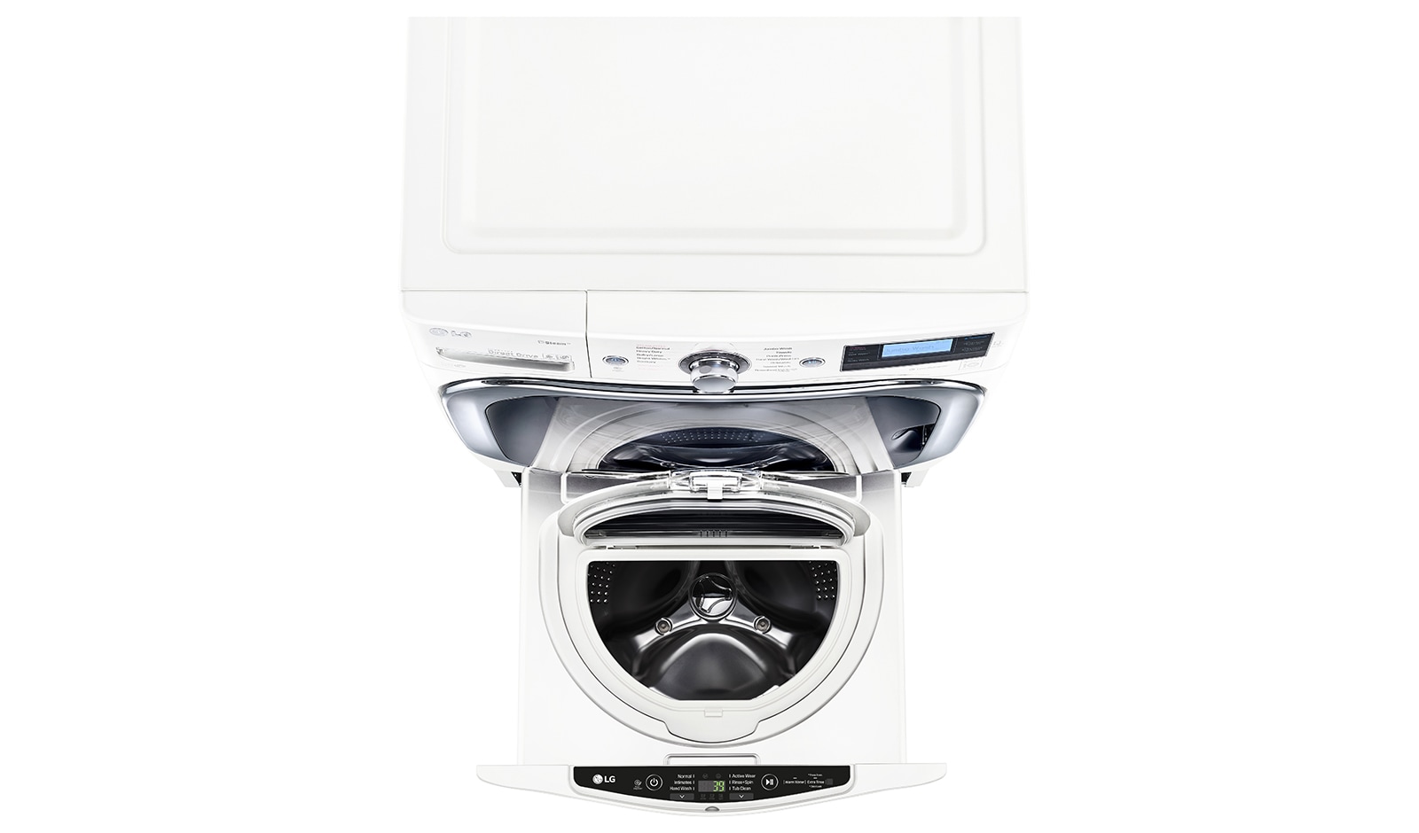 LG 1.1.cu.ft. SideKick™ Pedestal Washer, WD100CW
